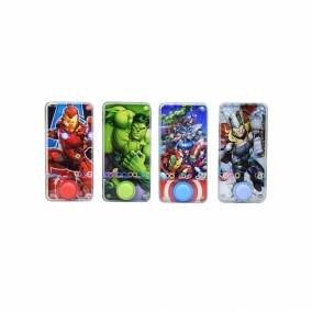 Juego de Agua Porttil: IronMan, Spider-Man, Thor, Hulk