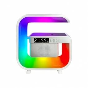 Parlante Bluetooth RGB Multifuncin con Cargador Inalmbrico y Luz Nocturna