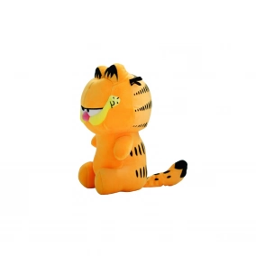 Peluche Gato Naranja de Felpa Suave y Divertido 30 cm