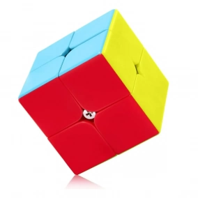 Cubo de velocidad 2x2x2, cubo mgico de 2 por 2 rompecabezas liso