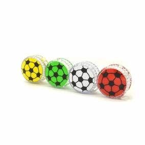 Yo-Yo Acrlico con Luz diseo de Ftbol divertido y ligero