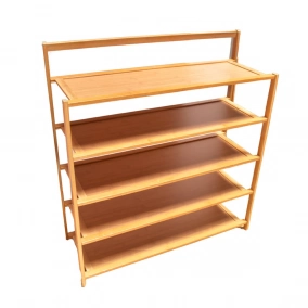 Zapatero de Madera 5 Estantes Organizaci�n y Estilo