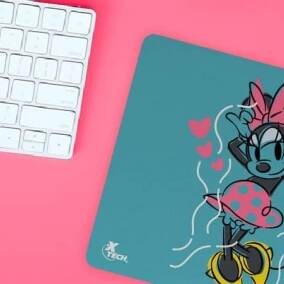 Mouse pad para Mouse Xtech Minnie Mouse 22x18 cm