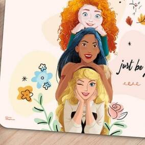Mouse pad Xtech Princesas Disney 22x18 cm