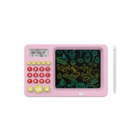 Pizarra M�gica LCD y Calculadora Infantil 2 en 1 - Aprende y Dibuja