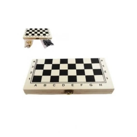 Juego de Ajedrez 34cm Crudo