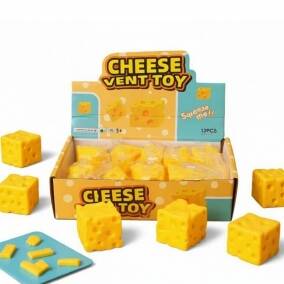 Squishy Queso Antiestr�s Cheese Vent Toy Sensorial Apretable