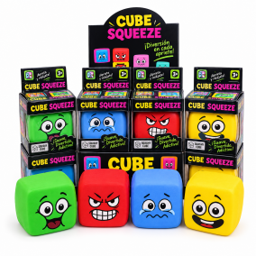 Cubo Squishy Antiestr�s con Emociones