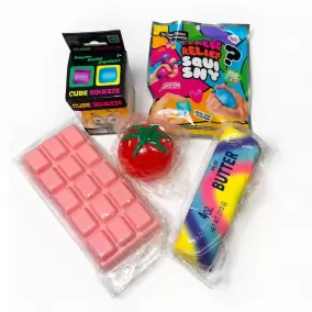 Pack Sensorial de Squishys - 6 Piezas Antiestr�s