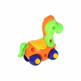 Set de 4 Juguetes de Habilidades de Plstico con Diseo de Caballos - Multicolor