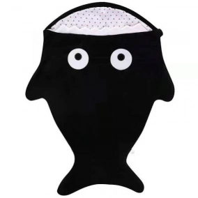 Sobre de Dormir Para Bebes Tiburon Negro