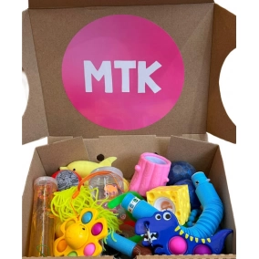 Stim Box Sensorial MTK con Juguetes Antiestrs Variados